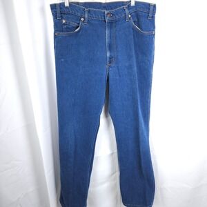 VTG Levi's 509 Men's Blue Stretch Jeans 38x31 (Fit 36x29) USA Made